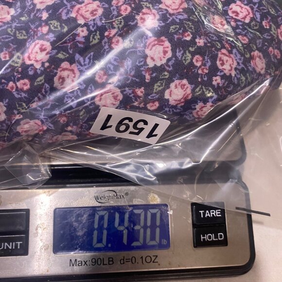 Lauren Conrad Button Up Blouse Womens Plus 1X Floral Ruffle Boho Flowy Lightweig - Picture 10 of 10